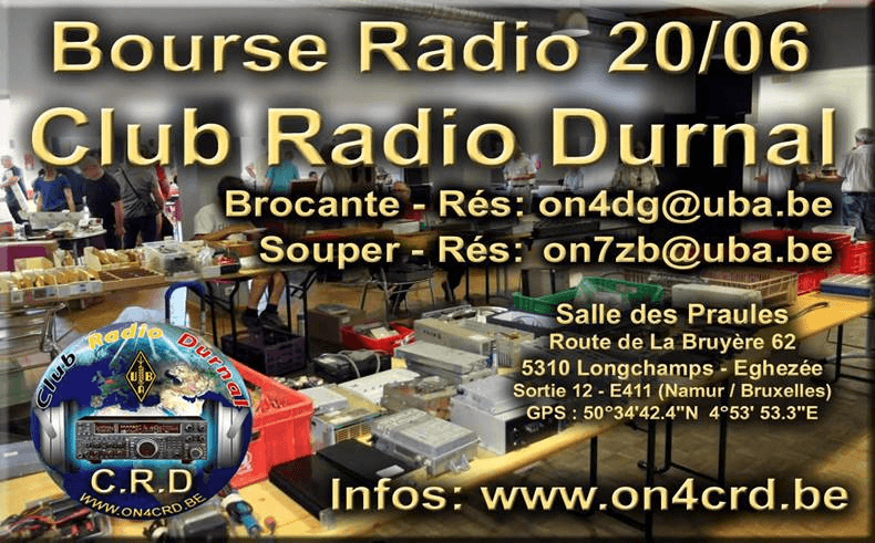 Brocante et souper du CRD - 20 juin 2026